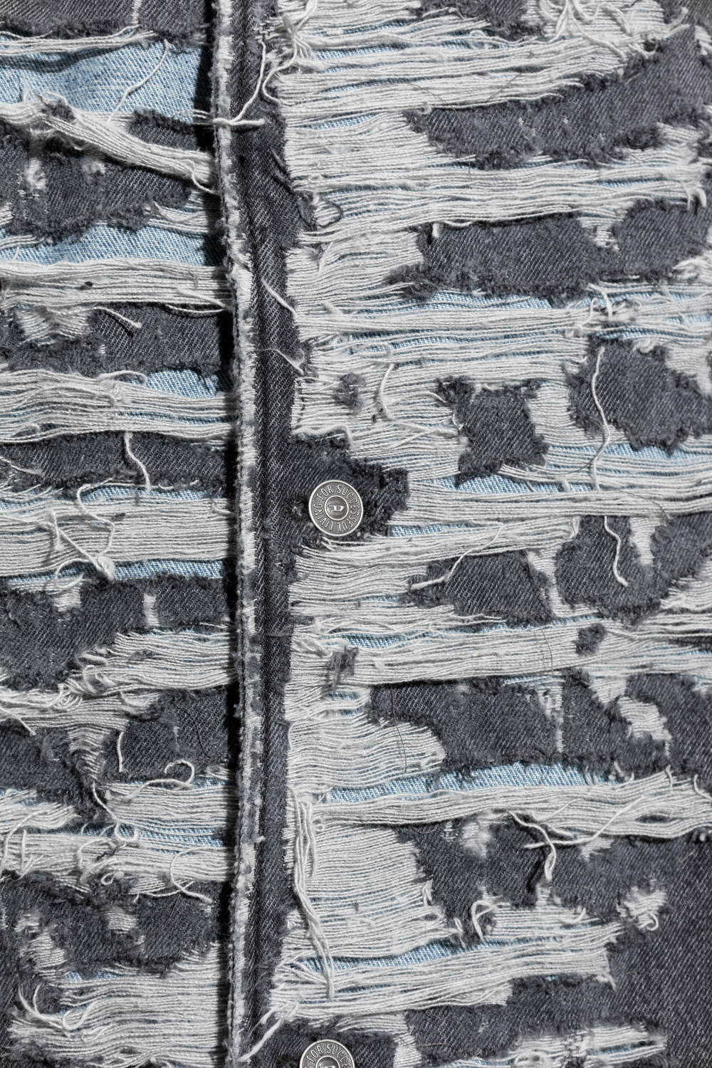D - ROKU - LONG' denim coat Diesel - SchaferandweinerShops